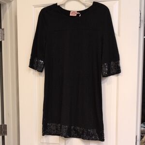 Juicy Couture Black Dress with Sequins